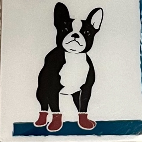 Dog Boots Fleece Lined For Rain Snow Mud Cold Weather Size Med - Picture 3 of 10